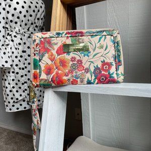 Steve Madden Floral Clutch with wristlet strap